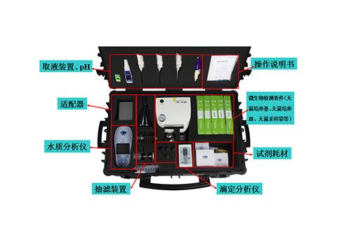 便携式水质综合检测箱